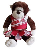 Build a Bear Workshop Marvelous Monkey Plush Stuffed Animal 18&quot; BAB Retired - $15.20