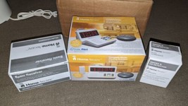 Sonic Alert Home Aware + Smoke&amp; Co Detector HA360M2.1 HA360BRK HA360SSSCK - £197.37 GBP