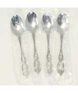 Oneida Monte Carlo Oval Soup Spoons 6 7/8&quot; Deluxe Stainless Lot of 4 NEW - $774.14 MXN