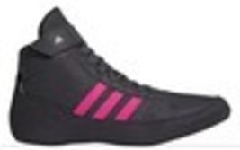 Adidas Hvc 2 Men’s Black/Pink Stripe Athletic Wrestling Shoes!!(sz 11) - $66.49