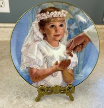 My First Holy Communion Plate By Abbie Williams 1993 Roman Inc. - £6.20 GBP