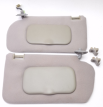 2000-2006 Nissan Sentra Sun Visor Pair Set Driver Passenger LH RH OEM w/... - $86.26