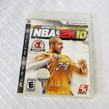 NBA 2K10 (PlayStation 3) PS3 Complete CIB Manual Kobe Bryant TESTED and Working - £7.08 GBP