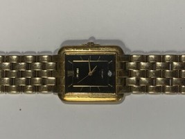 Vintage Austin Watch Men  Gold Tone Rectangle Manual Wind - $39.99