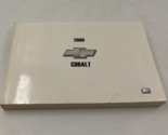 2008 Chevrolet Cobalt Owners Manual Handbook OEM M02B21056 - £32.36 GBP