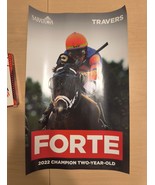Saratoga 2022 Travers Stakes Poster Forte 17&quot; x 11&quot; - $18.95 CAD