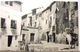 Toledo: Calle De S. Miguelr Postcard #25 - $4.95