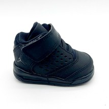 Jordan Flight Origin 4 BT Triple Black Toddler Size 2 Sneakers 921198 010 - $49.95