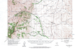 Wild Horse Quadrangle, Nevada 1956 Topo Map USGS 15 Minute Topographic - £17.30 GBP