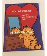 Vintage Garfield 1978 Valentine card Box4 - $3.95