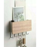 2 PCS Wooden Door Hanger Wall Mount Hooks Key Holder Rack  Free Shipping - $41.58