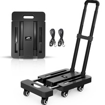 Folding Hand Truck, 500 Lb Heavy Duty Luggage Cart, Utility Dolly... - £82.32 GBP