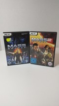Mass Effect And Mass Effect 2 Lot For PC Complete With Manuals - £10.13 GBP