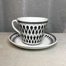 Vintage Mid-Century Modern Upsala Ekeby, Gefle Lillemor Tea Cup and Sauc... - $37.00