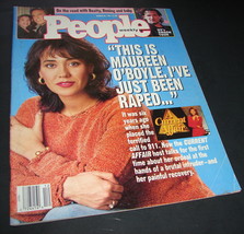 PEOPLE Magazine March 23 1992 Aureen O'Boyle U2 Warren Beaty Annette Bening - $9.49