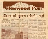 Glenwood Post Buffalo Valley Inn Menu Glenwood Springs Colorado Summer 1977 - £22.07 GBP