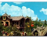 Disneyland Fantasyland Skyride Anaheim Ca Unp Cromo Cartolina U14 - $5.08