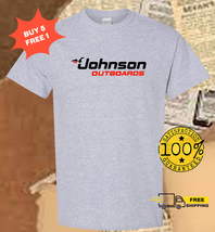 New Shirt Johnson Outboards Logo T-Shirt Size S - 5XL - £18.08 GBP+