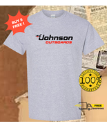 New Shirt Johnson Outboards Logo T-Shirt Size S - 5XL - £18.08 GBP+