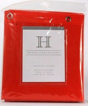 Hotel Collection Heavy Weight Red 72&quot; X 72&quot; 100% PEVA Shower Liner Milde... - $17.99