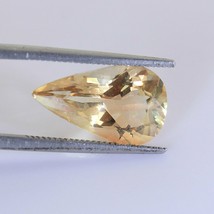 Oregon Sunstone Pear Gem Untreated VS Clarity Light Copper Shiller 4.28 Carat - £90.64 GBP