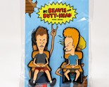 Beavis and Butthead Classroom Enamel Pins Set Official Cartoon Collectibles - $17.99
