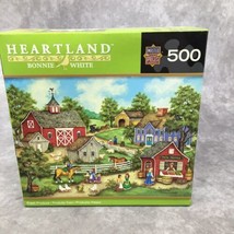 Heartland Fresh Produce 500 Piece Puzzle #31319 Bonnie White Masterpieces - $11.75