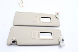 12-18 BMW F30 320I 328I SUN VISORS LEFT DRIVER RIGHT PASSENGER PAIR BEIGE E2854 image 11