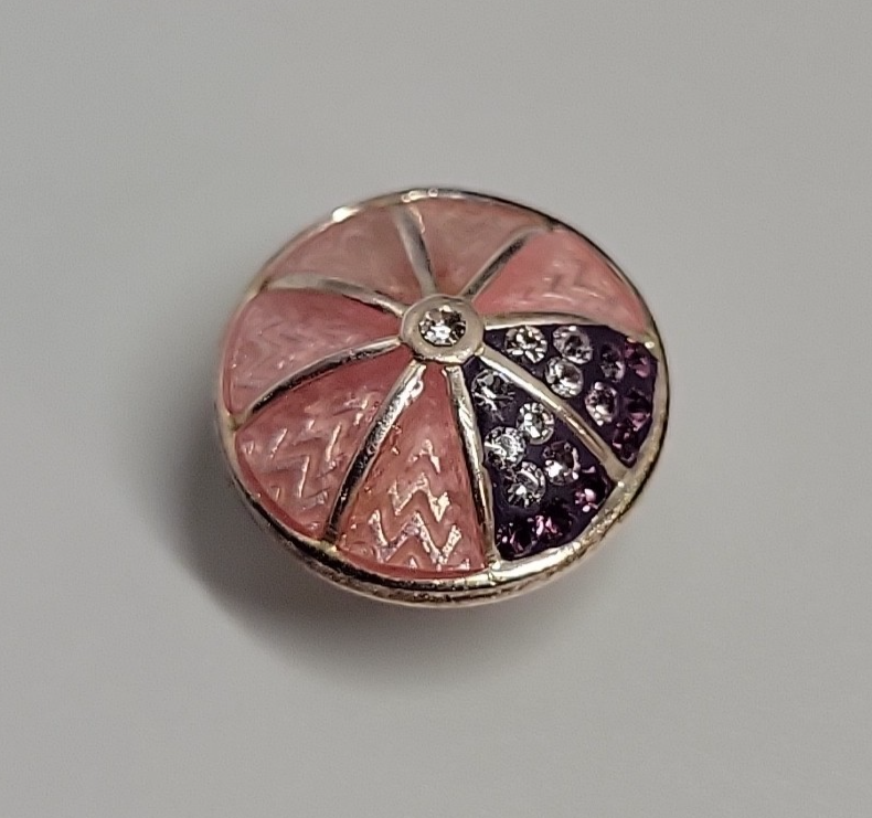 Kameleon Jewelpop Sterling 925 Slice of Life CZ Raspberry KJP673 - £18.57 GBP
