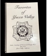 Yucca Valley California  VFW Ladies Auxiliary Recipes Cookbook VTG Recipes - $14.01