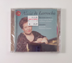 Alicia De Larrocha Plays Mendelssohn and Chopin [CD] BRAND NEW &amp; SEALED j6 - £11.17 GBP