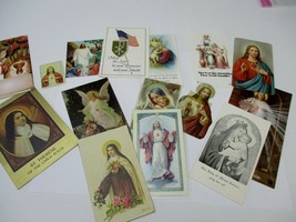 HOLY CARDS COLLECTION  ASSORTED VARIOUS TIMES AND DATES COLLECTIBLES #2 - £17.37 GBP