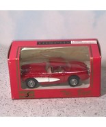 DIECAST MODEL CAR ORIGINAL BOX 1:43 SCALE TROPHY MAISTO THE BEST RED WHI... - £9.43 GBP