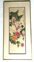 Chinese Original Watercolor &amp; Ink Original After Hua Yan Painting On Silk. 1970s - £159.67 GBP