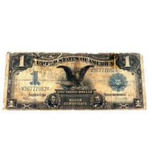1899 Argento Certificato Nero Aquila Nota Speelman e Bianco Fr 236 - $94.45