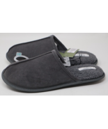 Goodfellow  &amp; Co Men&#39;s Suede Faux Leather Grey Slippers Size 13/14 New - $20.15 CAD