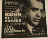Boss Of Bosses TV Guide Print Ad Chaz Palminteri TPA6 - $5.93
