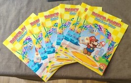 Paper Mario Sticker Star Folder, Nintendo 3DS, 2012  School Video Game Lof of 6 - £23.34 GBP