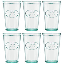 Amici Home Water Tap Italian Hiball Drinking Glass, 16 oz, Set of 6 - Clear - £73.53 GBP