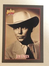 Branson On Stage Trading Card Vintage 1992 #85 Jim Owen - $1.97