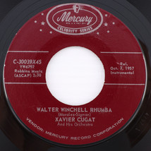 Xavier Cugat And His Orchestra – Green Eyes / Walter Winchell Rhumba - 1957 45 - £9.18 GBP