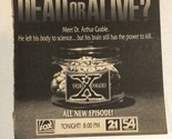 The X-Files Tv Guide Print Ad David Duchovny Gillian Anderson TPA10 - $5.93