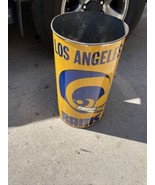 Los Angeles Rams Trash can vintage 1970’s retired rare find - $2,340.06 MXN
