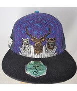 Electric Forest Music Festival Hat Grassroots California Cap Leather Str... - $1,152.70 MXN