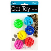 Balls with Bell Cat Toy (set of 6) - £6.03 GBP