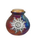Desert Sun Raku Adult Urn - $205.95
