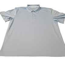 Chaps Golf 78 Mens Polo Shirt Blue Size XXL Polyester Short Sleeve Pullover - £12.49 GBP