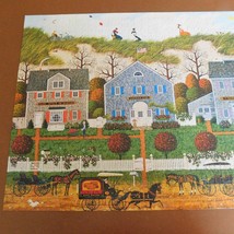 Charles Wysocki 1000 Piece Jigsaw Puzzle Nantucket Winds Buffalo Complet... - $9.75