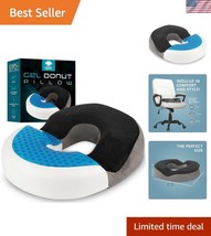 Premium Gel Coccyx Cushion | Pain Relief Pillow for Comfortable Seating ... - $52.50