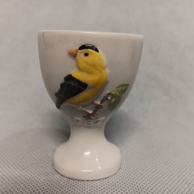 Goebel 1987 Eggcup Gold Finch New in Box 10th Annual Eggcup Collection - $13.95